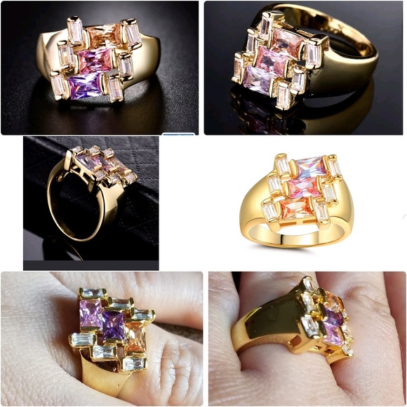 24k Yellow Gold Filled Ring - Picture 1 of 1